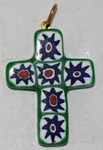 Murano Cross ( 1 x 0.75 in ) # 12 - Click Image to Close